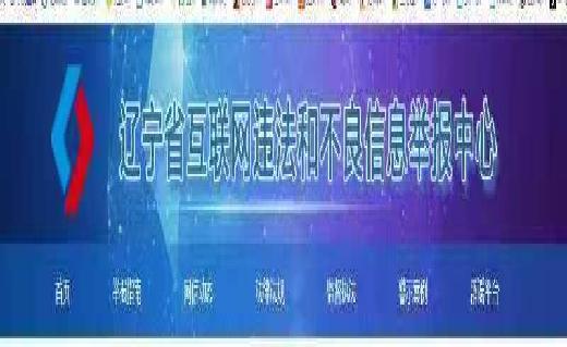 辽宁省互联网违法和不良信息举报中心官网